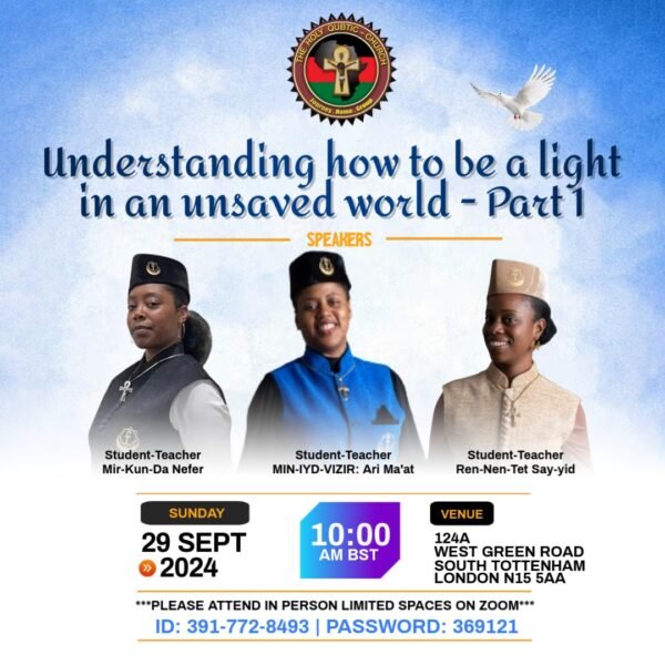 Understanding how to be a light in an unsaved world - Sisters Part 1 - Video